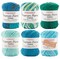 Premier Yarns - Home Cotton - 6 Skein Assortment - Blue Currents